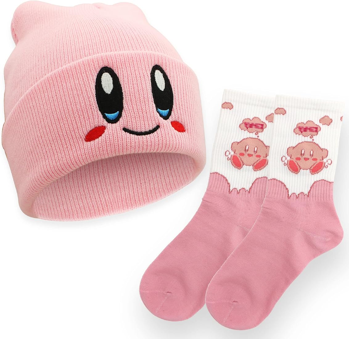 isecai Whimgy Beanie Gray×Pink isecai Whimgy Beanie Gray×Pink